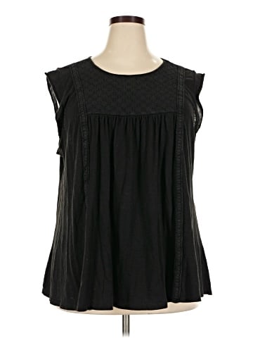 Terra & Sky Sleeveless Blouse (view 1)