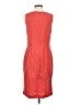 Reiss 100% Polyester Solid Orange Cocktail Dress Size 6 - photo 2