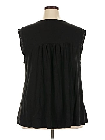 Terra & Sky Sleeveless Blouse (view 2)
