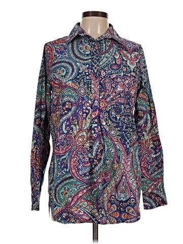 Lands' End Long Sleeve Button-Down Shirt (view 1)