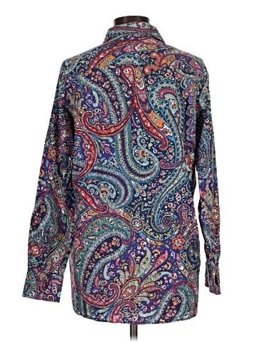 Lands' End Long Sleeve Button-Down Shirt (view 2)