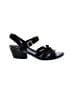 Born 100% Leather Black Sandals Size 6 - photo 1