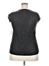 KONTROL Contemporary Gray Short Sleeve Top Size 2X - photo 2