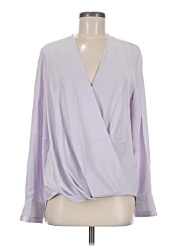 Rag & Bone Long Sleeve Silk Top