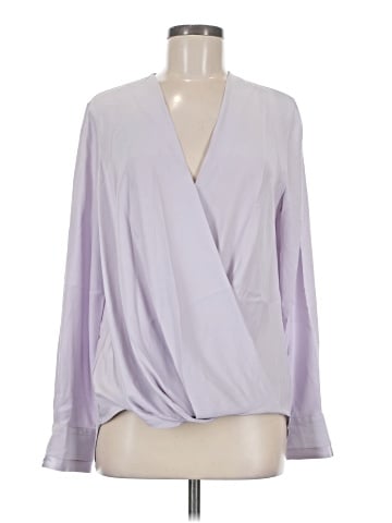 Rag & Bone Long Sleeve Silk Top (view 1)