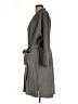 Eileen Fisher Gray Trenchcoat Size L - photo 5