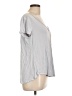 Mono b Gray Short Sleeve Top Size L - photo 4