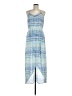 Sanctuary 100% Polyester Print Blue Casual Dress Size M - photo 1