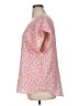 Apt. 9 100% Polyester Pink Short Sleeve Blouse Size XL - photo 5