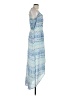 Sanctuary 100% Polyester Print Blue Casual Dress Size M - photo 4