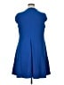 MM. LaFleur Solid Blue Casual Dress Size 16 - photo 2