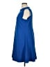MM. LaFleur Solid Blue Casual Dress Size 16 - photo 5