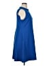 MM. LaFleur Solid Blue Casual Dress Size 16 - photo 4