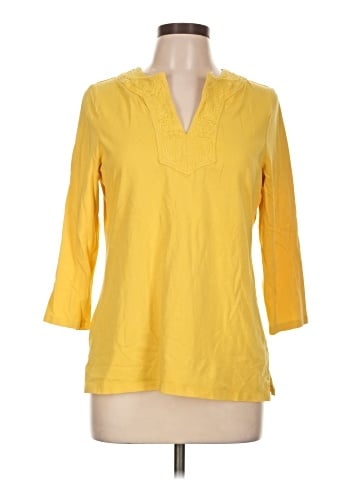 Charter Club 3/4 Sleeve T-Shirt (view 1)