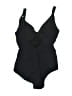 Gottex Solid Black One Piece Swimsuit Size 10 - photo 2