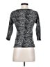 Max Mara Animal Print Silver 3/4 Sleeve T-Shirt Size S - photo 2
