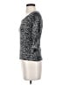 Max Mara Animal Print Silver 3/4 Sleeve T-Shirt Size S - photo 5