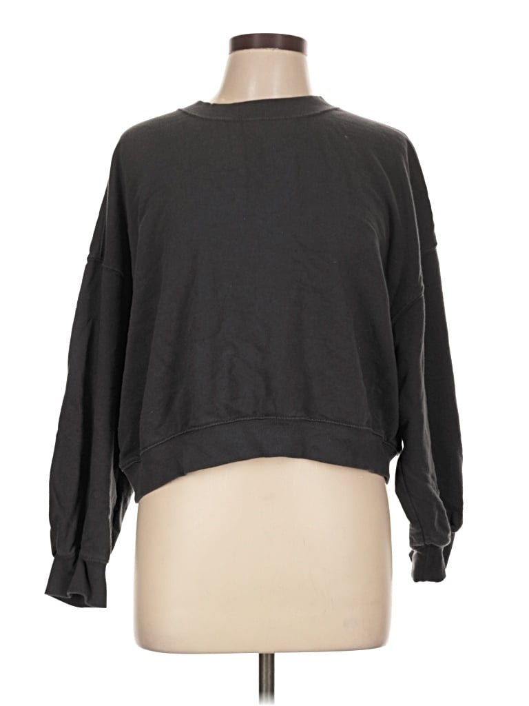 Pre-owned Old Navy Sweatshirt In Gray
