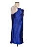 Bebe 100% Polyester Blue Cocktail Dress Size L - photo 4
