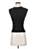 Zara 100% Cotton Black Sleeveless T-Shirt Size XS - photo 1