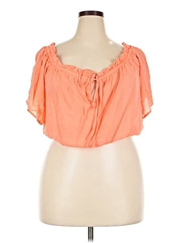 Torrid Short Sleeve Blouse (view 1)