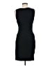 Calvin Klein Solid Black Cocktail Dress Size 6 (petite) - photo 2