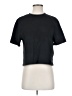 J.Crew Solid Black Short Sleeve Turtleneck Size S - photo 1
