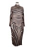 Unbranded Graphic Brown Casual Dress Size 4XL - photo 1