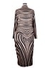 Unbranded Graphic Brown Casual Dress Size 4XL - photo 2