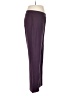 Weekends by Chico's Solid Purple Casual Pants Size Lg (2) - photo 4