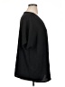 Entro 100% Polyester Black Short Sleeve Top Size XL - photo 4