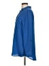 Christopher & Banks 100% Polyester Blue Long Sleeve Blouse Size L - photo 5