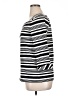 Talbots 100% Cotton Stripes Black 3/4 Sleeve Top Size XL - photo 5