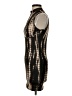 Forever 21 Graphic Black Cocktail Dress Size S - photo 5