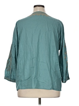 J.Jill 3/4 Sleeve Blouse (view 2)