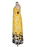 Chaps Yellow Casual Dress Size XL - photo 5
