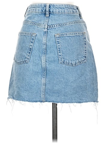 Topshop Denim Skirt (view 2)
