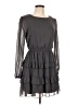Speechless Stars Gray Casual Dress Size L - photo 1