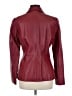 Wilsons Leather 100% Polyester Burgundy Blazer Size M - photo 2