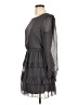 Speechless Stars Gray Casual Dress Size L - photo 5