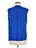 Ripe 100% Viscose Blue Sleeveless Blouse Size M - photo 2