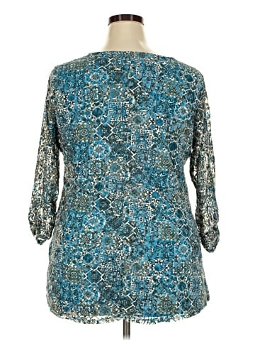 Kim Rogers 3/4 Sleeve Blouse (view 2)