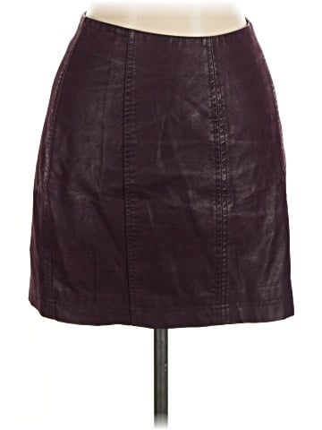 Free People Faux Leather Skirt (view 1)