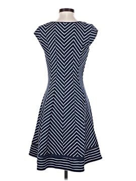 signature by robbie bee blue dress Womens Signature Robbie Bee Dress 8P Blue Floral Sleeveless Halter