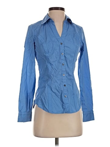 Express Long Sleeve Button-Down Shirt (view 1)