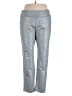 Soft Surroundings Metallic Blue Silver Active Pants Size XL (tall) - photo 1
