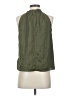 Gap 100% Polyester Green Sleeveless Blouse Size XS - photo 2