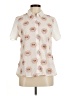 Assorted Brands Print Ivory Short Sleeve Blouse Size EU 40 / US 10 - photo 1
