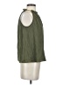 Gap 100% Polyester Green Sleeveless Blouse Size XS - photo 4