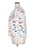 Unbranded 100% Polyester Floral White Short Sleeve Blouse Size XXL - photo 5